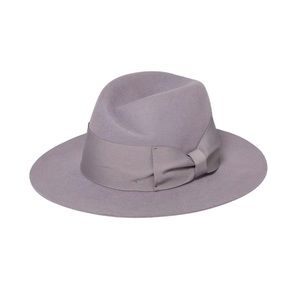 NEW Women's wool felt floppy fedora with a pinch